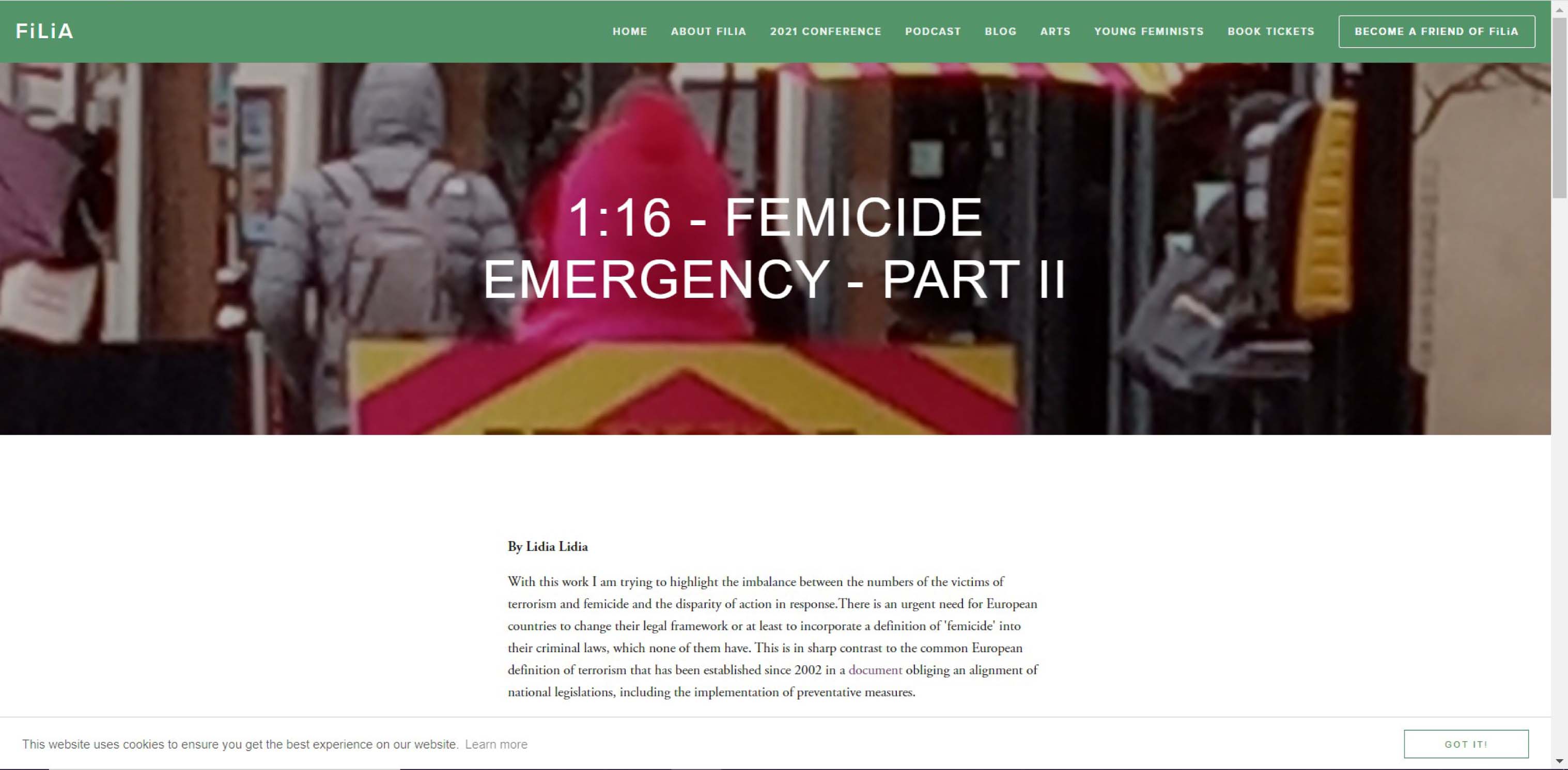 femicide emergency